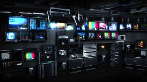 Virtual studio 6 Stock Footage 934398