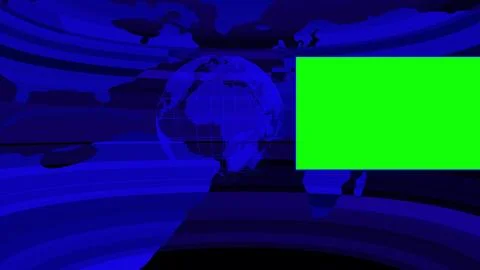 Virtual studio digital graphics breaking news Studio Background for news re.. イラスト素材