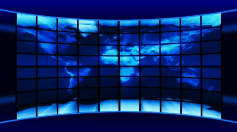 Virtual studio Vídeo Stock 553562