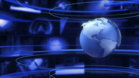 Virtual Studio Stock Footage 91614572