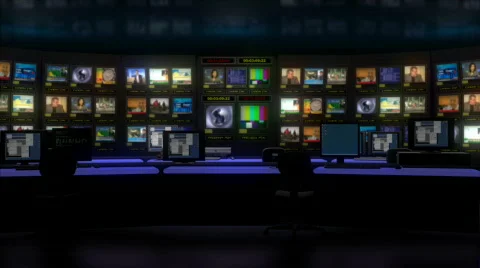 Virtual Studio HD Stock Footage 631297