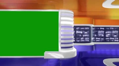 Virtual Studio - HD LOOP 249 Stock Footage 44435021