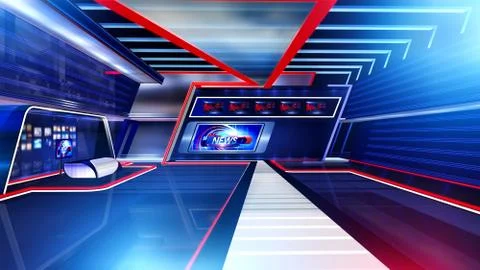 Virtual studio Illustrazione stock