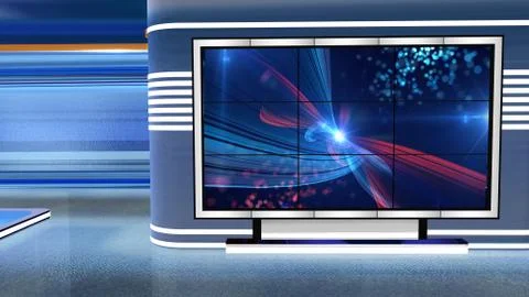 Virtual studio Illustrazione stock