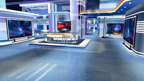 Virtual studio 스톡 일러스트