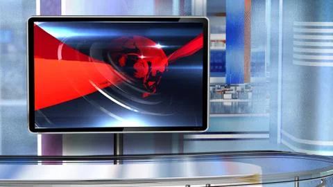 Virtual studio Illustrazione stock