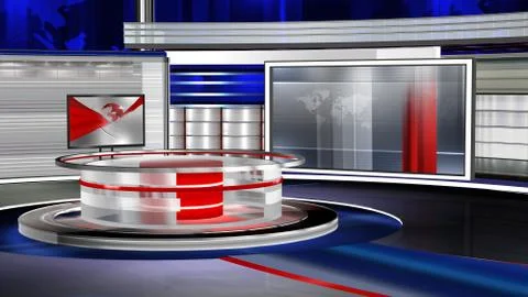 Virtual studio Illustrazione stock