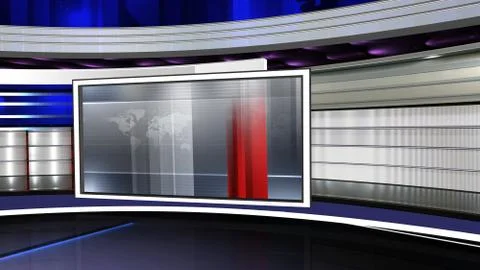 Virtual studio Illustrazione stock