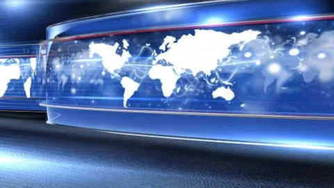 Virtual studio Illustrazione stock