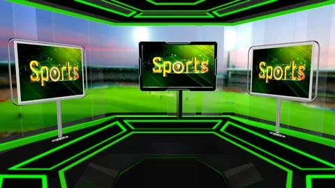 Virtual studio Illustrazione stock