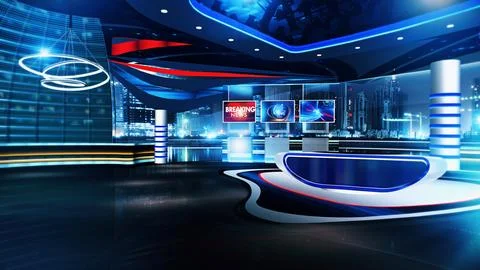 Virtual studio 스톡 일러스트