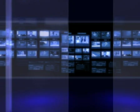 Virtual Studio Loop 5 Video stock 141398