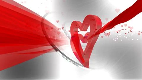 Virtual studio LOVE Illustrazione stock