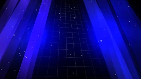 Virtual studio NEWS BACKGROUND Illustrazione stock