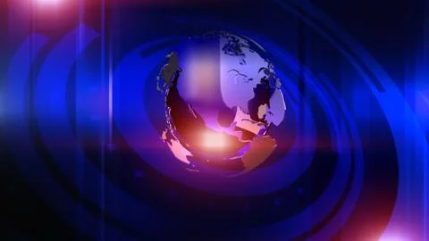 Virtual studio NEWS BACKGROUND Illustrazione stock