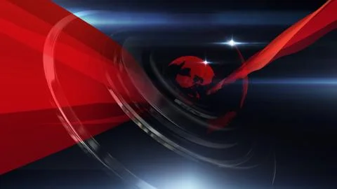 Virtual studio NEWS BACKGROUND Illustrazione stock