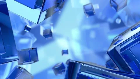 Virtual Studio Set Background Stock Footage 163048110