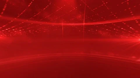 Virtual Studio Style News Red Background | Stock Video | Pond5