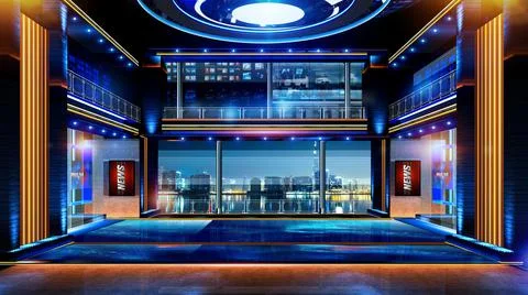 Virtual Studio1a Stock Illustration