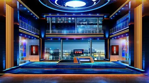 Virtual Studio1b Stock Illustration