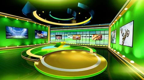 Virtual studio3A2 - Copy Stock Illustration