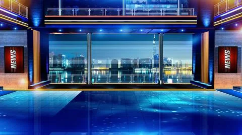 Virtual Studio3d Stock Illustration