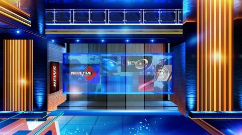 Virtual Studio7b Stock Illustration