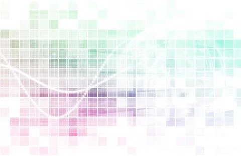 Virtual technology Stock Illustration