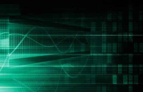 Virtual technology Stock Illustration