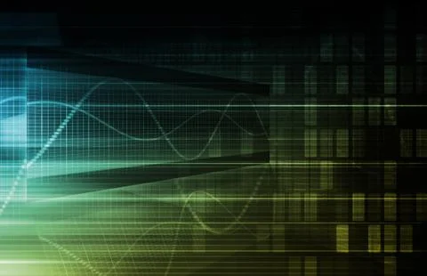 Virtual technology Illustration