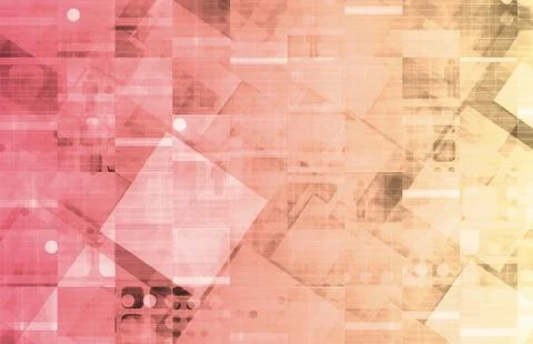 Virtual technology Illustration