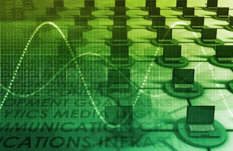 Virtual technology Illustration