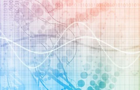 Virtual technology Stock Illustration