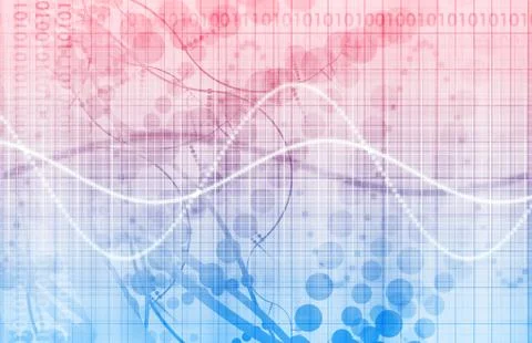 Virtual technology Illustration