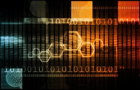 Virtual Technology Stockillustratie