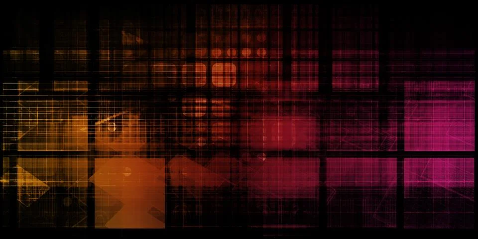 Virtual Technology Illustration