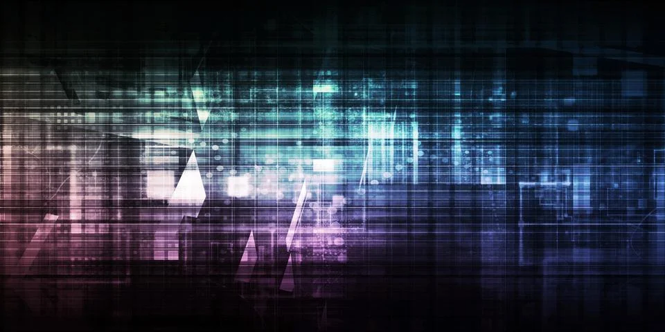 Virtual Technology Illustration