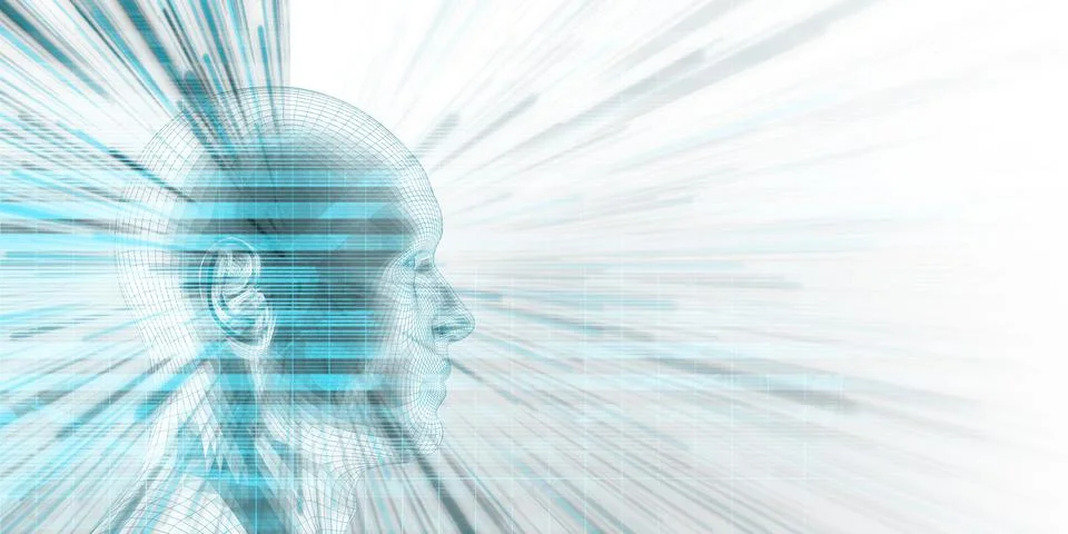 Virtual Technology Illustration