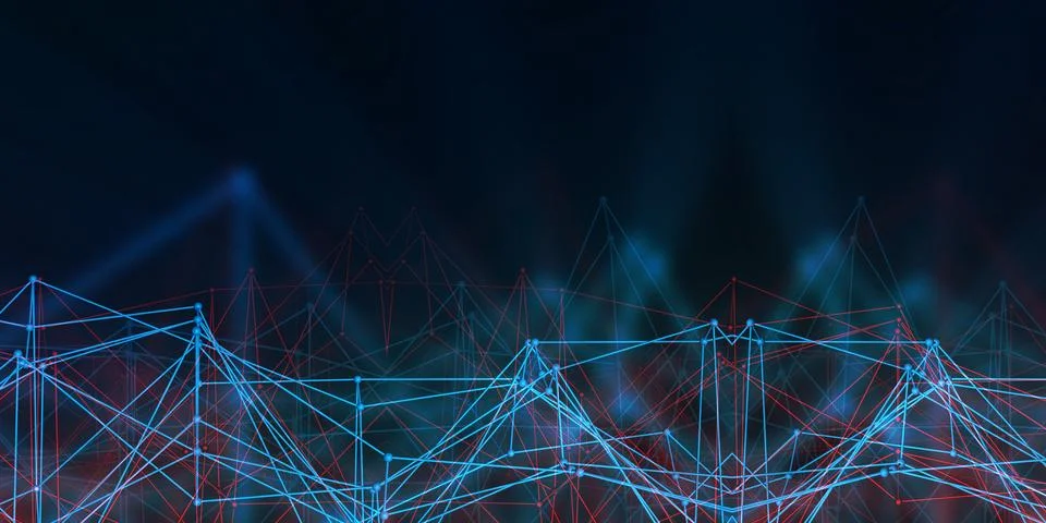 Virtual Technology Stock Illustration