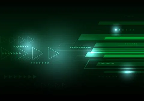 Virtual tecnology blue vector background. Eps 10. Stock Illustration