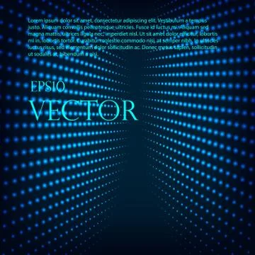 Virtual tecnology vector background. Eps 10 Illustrazione stock