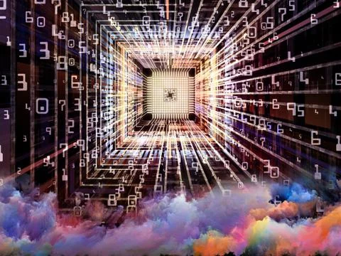 Virtual Thought イラスト素材