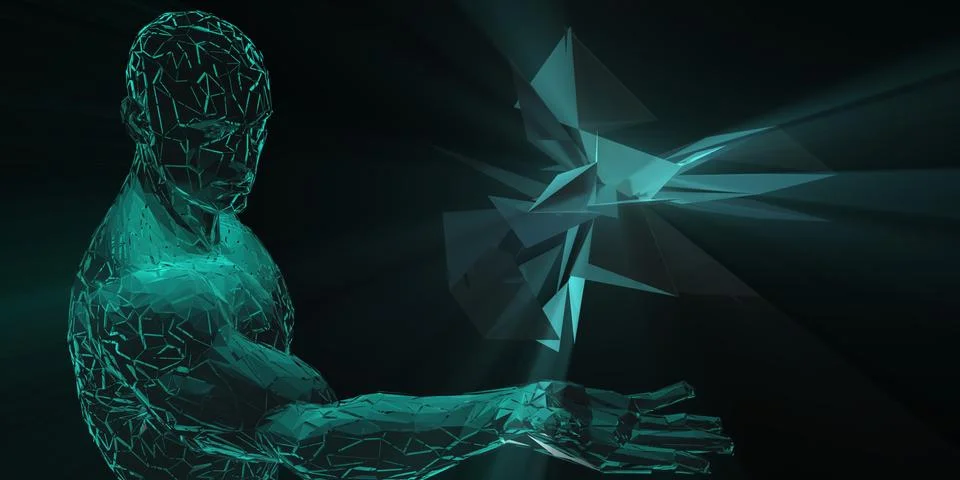 Virtual Trading Stock Illustration