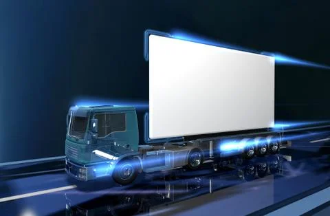 Virtual truck Stock Illustration