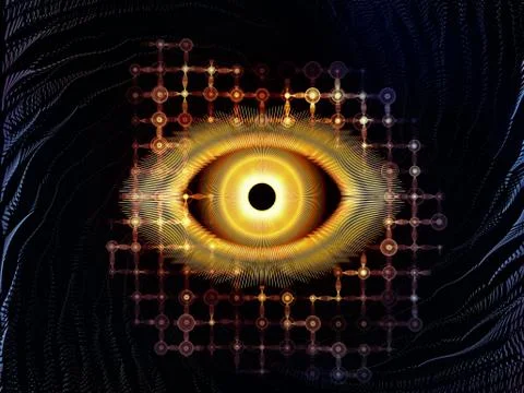 Virtual Visual Information イラスト素材