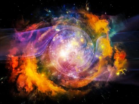 Virtual Vortex 스톡 일러스트