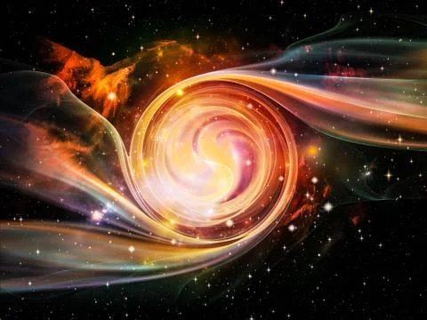 Virtual Vortex 스톡 일러스트