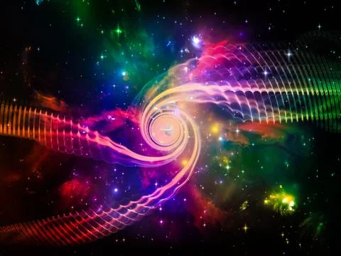 Virtual Vortex Stockillustratie
