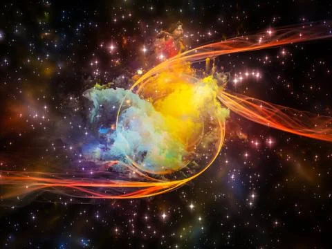 Virtual Vortex Illustrazione stock