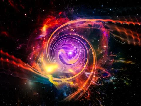 Virtual Vortex Illustrazione stock